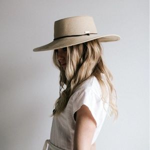 Gigi Pip - Wide Brim "Safari" Straw Hat (NEW)